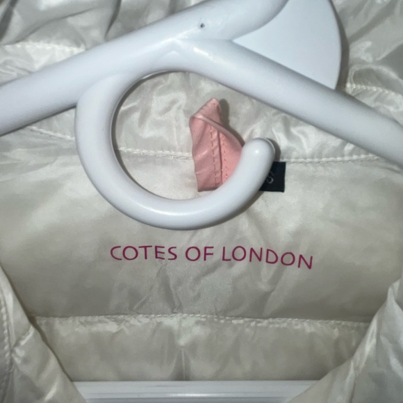 Cotes of London Harrow Royale white Down Shirt jacket women’s - Picture 4 of 5